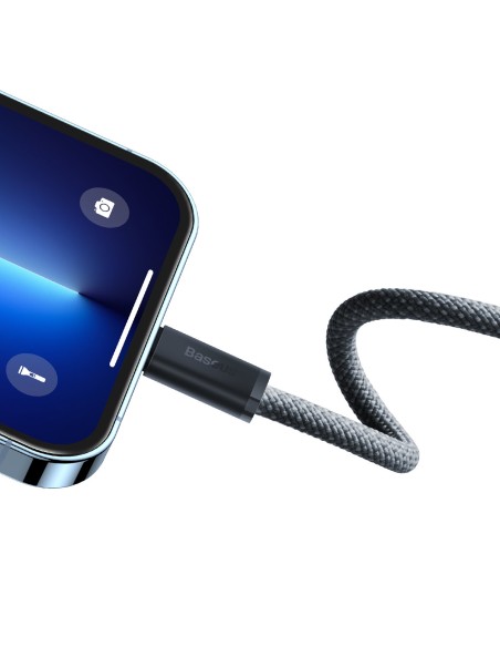 
Kabelis iPhone USB-C - Lightning Power Delivery 20W 2m - pilkas
