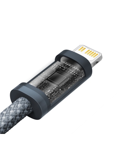 
Kabelis iPhone USB-C - Lightning Power Delivery 20W 2m - pilkas
