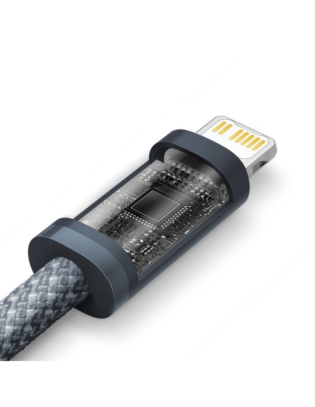 
Kabelis iPhone USB-C - Lightning Power Delivery 20W 2m - pilkas
