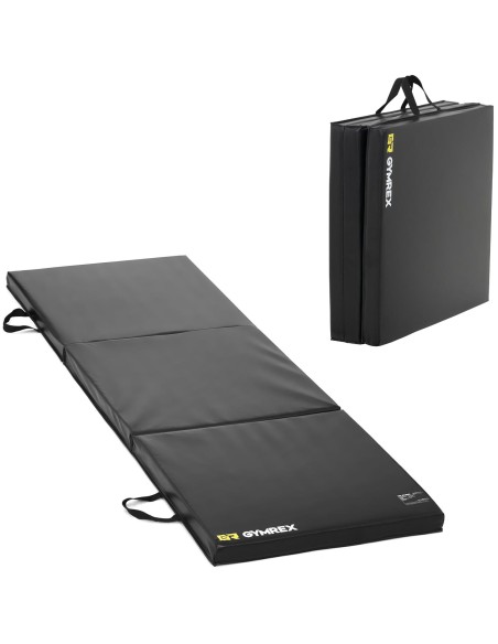 Sulankstomas gimnastikos kilimėlis mankštai 180 x 60 x 5 cm