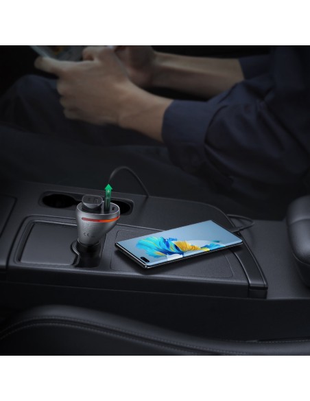USB-C / USB automobilinis įkroviklis + 12V cigarečių degiklio lizdas - sidabrinis
 
USB-C / USB automobilinis įkroviklis + 12V cigarečių degiklio lizdas - sidabrinis