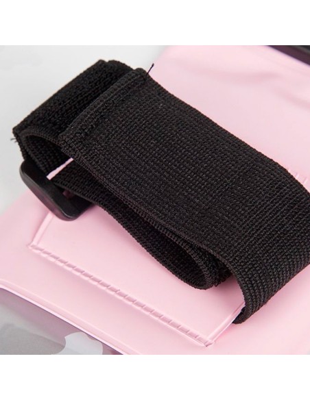 
Neperšlampamas telefono dėklas su PVC apyranke - mėlynas
