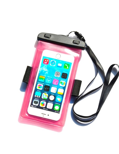 Neperšlampamas telefono dėklas su PVC apyranke – rožinė
 
Neperšlampamas telefono dėklas su PVC apyranke – rožinė