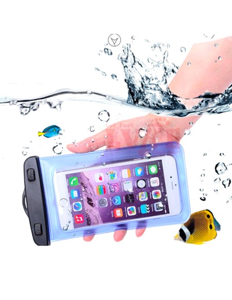 Neperšlampamas telefono dėklas su PVC apyranke – rožinė
 
Neperšlampamas telefono dėklas su PVC apyranke – rožinė