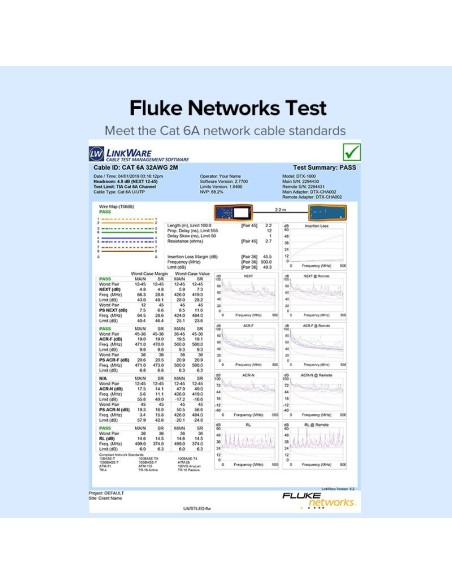 Patchcord kabelio tinklo kabelis Ethernet RJ45 Cat 6A UTP 1000Mbps 10m