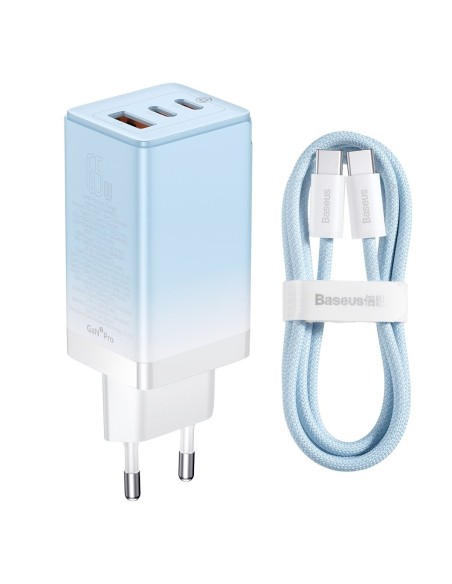 GaN 2x USB-C / USB 65W QC PD greitas įkroviklis – mėlynas
 
GaN 2x USB-C / USB 65W QC PD greitas įkroviklis – mėlynas