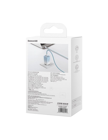 GaN 2x USB-C / USB 65W QC PD greitas įkroviklis – mėlynas
 
GaN 2x USB-C / USB 65W QC PD greitas įkroviklis – mėlynas
