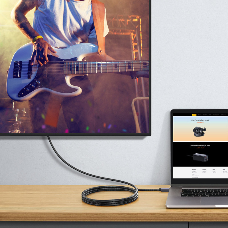 HDMI 2.0 High Definition Series 4K 60Hz kabelis 1m – juodas