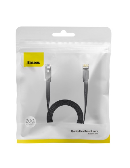 Patchcord RJ45 Speed Six plokščias tinklo kabelis 1000Mbps 2m - juodas
 
Patchcord RJ45 Speed Six plokščias tinklo kabelis 1000Mbps 2m - juodas