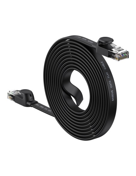 Patchcord RJ45 Speed Six Plokščias tinklo kabelis 1000Mbps 10m - juodas
 
Patchcord RJ45 Speed Six Plokščias tinklo kabelis 1000Mbps 10m - juodas