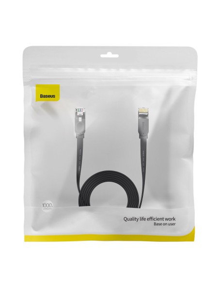 Patchcord RJ45 Speed Six Plokščias tinklo kabelis 1000Mbps 10m - juodas
 
Patchcord RJ45 Speed Six Plokščias tinklo kabelis 1000Mbps 10m - juodas