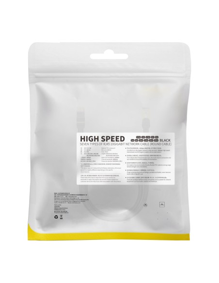 Greitas RJ45 CAT 7 10Gbps pataisymo laido tinklo kabelis 1m - juodas
 
Greitas RJ45 CAT 7 10Gbps pataisymo laido tinklo kabelis 1m - juodas