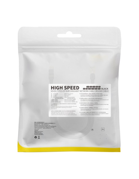 Greitas RJ45 CAT 7 10Gbps pataisymo laido tinklo kabelis 3m - juodas
 
Greitas RJ45 CAT 7 10Gbps pataisymo laido tinklo kabelis 3m - juodas