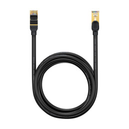 
Greitas RJ45 CAT 7 10Gbps pataisymo laido tinklo kabelis 3m - juodas
