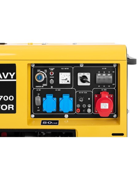 Oru aušinamas mobilus dyzelinis generatorius 230/400 V 4,4 kW 5,5 kVA 14,5 l Oru aušinamas mobilus dyzelinis generatorius 230/400 V 4,4 kW 5,5 kVA 14,5 l