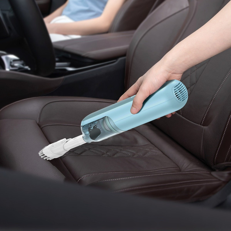 Baseus A1 30W mini belaidis automobilio dulkių siurblys - mėlynas