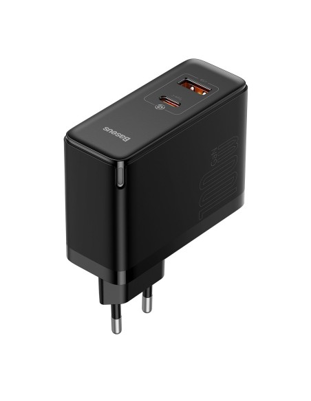 GaN5 Pro USB-C / USB 100W greitas universalus sieninis įkroviklis - juodas
 
GaN5 Pro USB-C / USB 100W greitas universalus sieninis įkroviklis - juodas