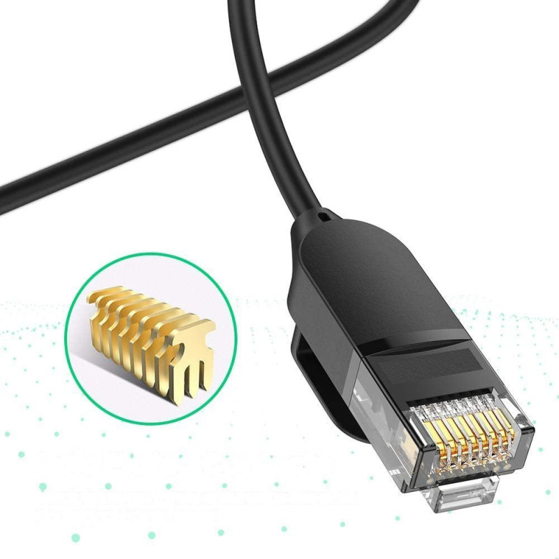 Patchcord kabelio tinklo kabelis Ethernet RJ45...