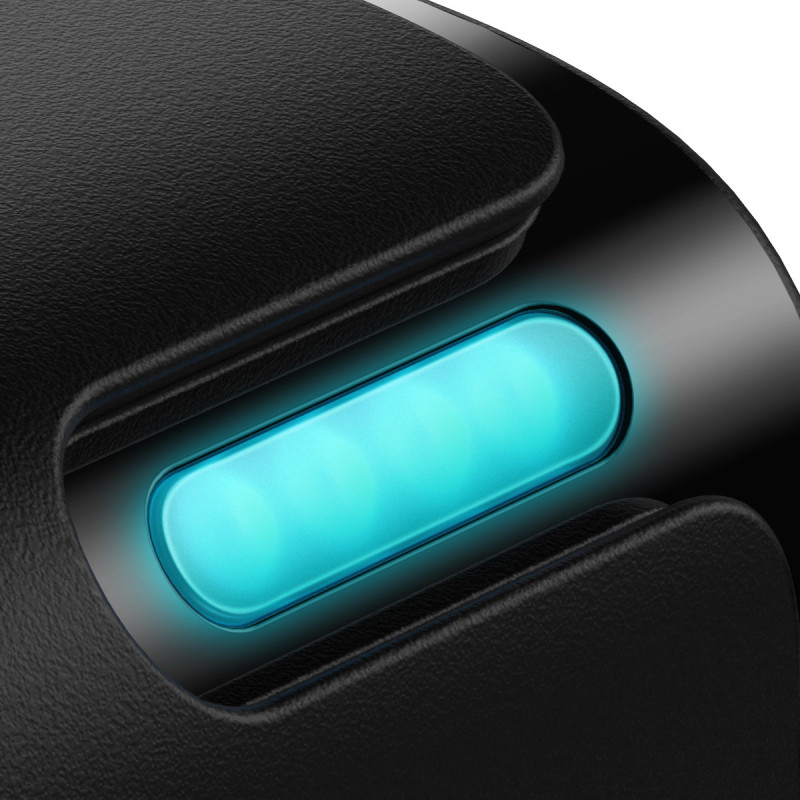 GaN5 Pro USB-C / USB 100W greitas universalus sieninis įkroviklis - juodas