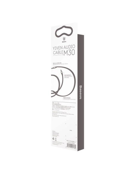 Yiven M30 AUX stereo garso laidas 3,5 mm Mini Jack 1,5 m - sidabro-juoda
 
Yiven M30 AUX stereo garso laidas 3,5 mm Mini Jack 1,5 m - sidabro-juoda