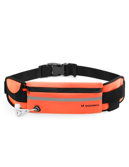 Bėgimo krepšys oranžinis bėgimo diržas