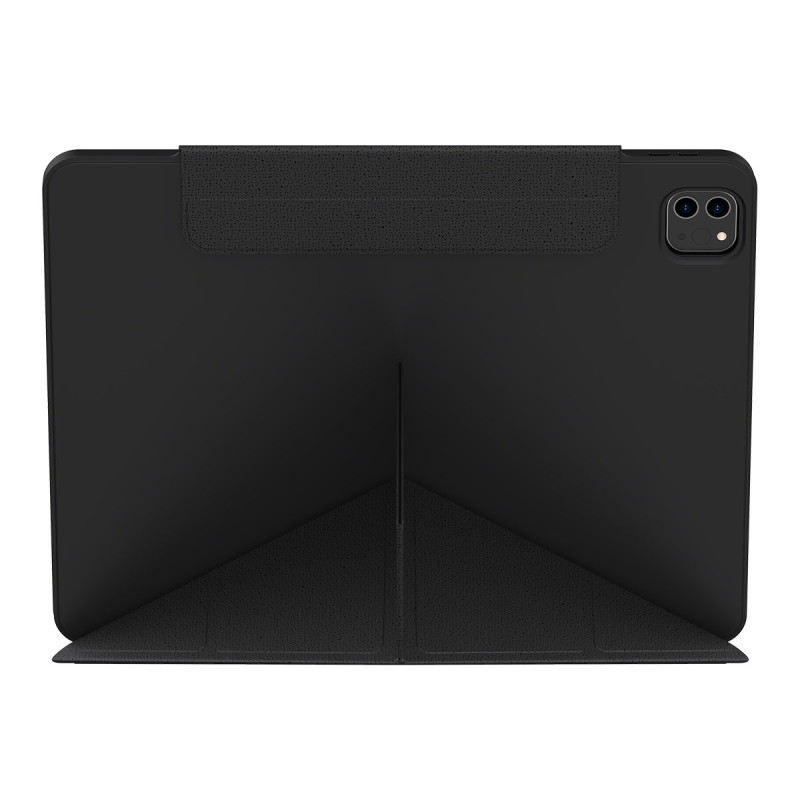 Dėklas, magnetinis dangtelis, Y tipo stovas iPad Pro 11& 39 & 39 / Air 4-5 10,9& 39 & 39 - pilka