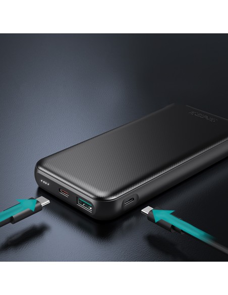 Lengvas Powerbank 10000mAh 18W QC PD USB / USB-C - juodas
 
Lengvas Powerbank 10000mAh 18W QC PD USB / USB-C - juodas