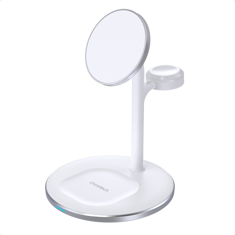 Apple T585-F 3in1 iPhone 12/ 13 AirPods Pro Watch įkrovimo stoties įkroviklis – baltas