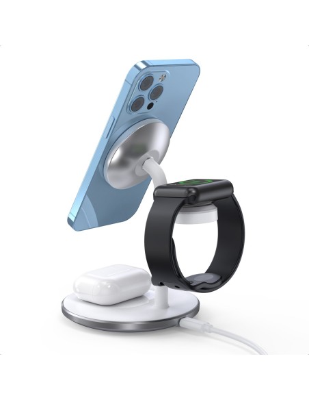 Apple T585-F 3in1 iPhone 12/ 13 AirPods Pro Watch įkrovimo stoties įkroviklis – baltas
 
Apple T585-F 3in1 iPhone 12/ 13 AirPods Pro Watch įkrovimo stoties įkroviklis – baltas