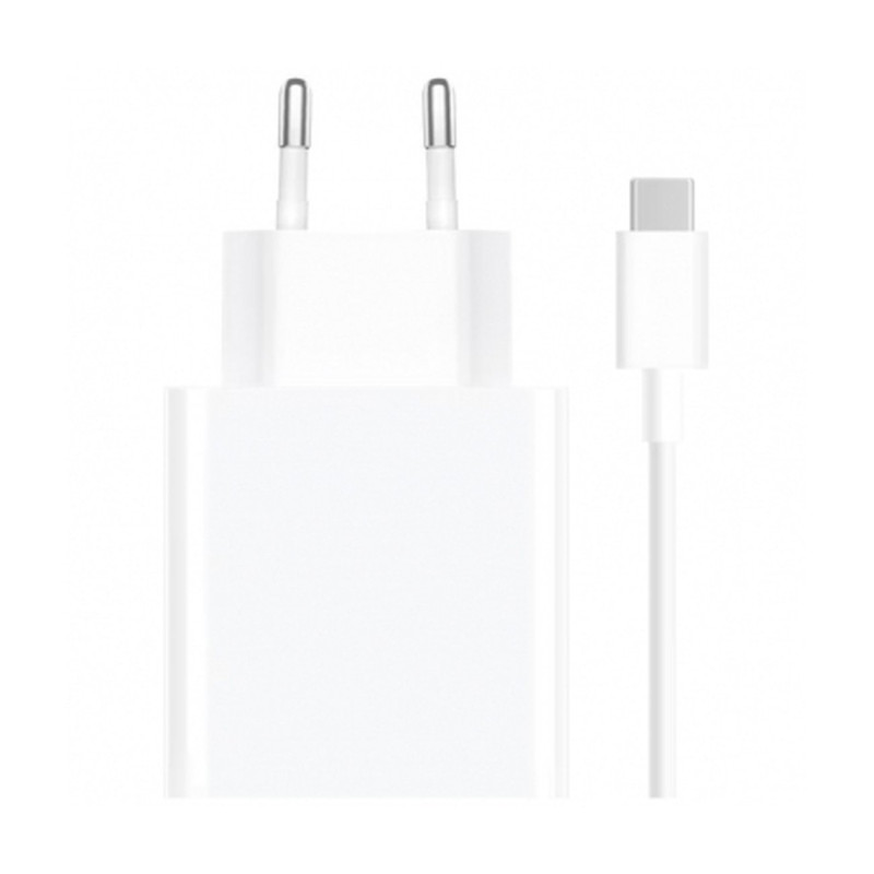 Greitas USB-A į USB-C Travel Charger Combo 120W sieninis įkroviklis – baltas