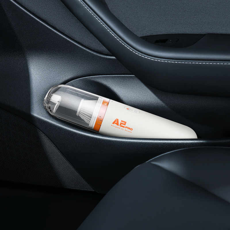 Baseus A2 PRO 80W belaidis automobilinis dulkių siurblys - baltas