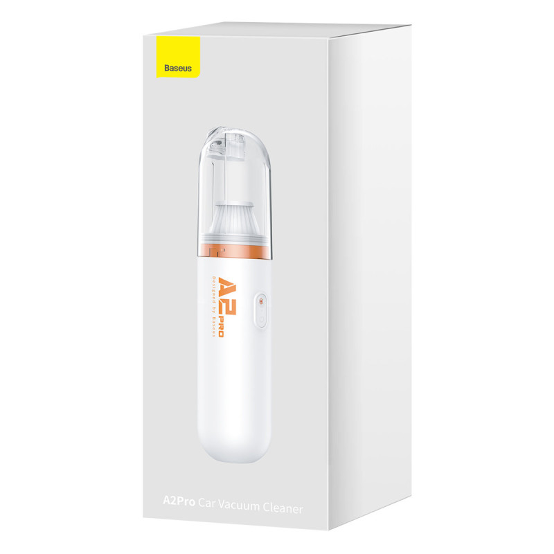 Baseus A2 PRO 80W belaidis automobilinis dulkių siurblys - baltas