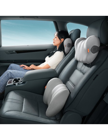 
ComfortRide juosmens automobilio sėdynės pagalvėlė - pilka
