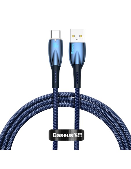 Blizgantis USB-A – USB-C greito įkrovimo laidas 1m – mėlynas
 
Blizgantis USB-A – USB-C greito įkrovimo laidas 1m – mėlynas