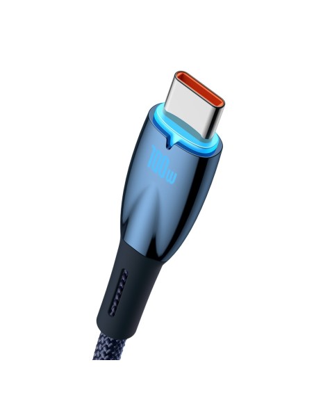 Blizgantis USB-A – USB-C greito įkrovimo laidas 1m – mėlynas
 
Blizgantis USB-A – USB-C greito įkrovimo laidas 1m – mėlynas
