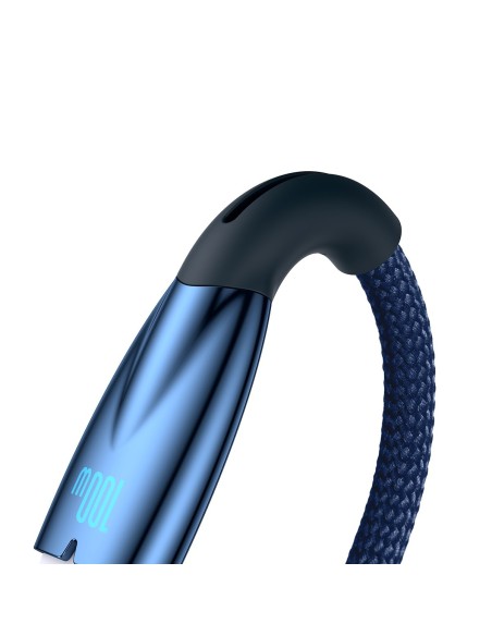 Blizgantis USB-A – USB-C greito įkrovimo laidas 1m – mėlynas
 
Blizgantis USB-A – USB-C greito įkrovimo laidas 1m – mėlynas