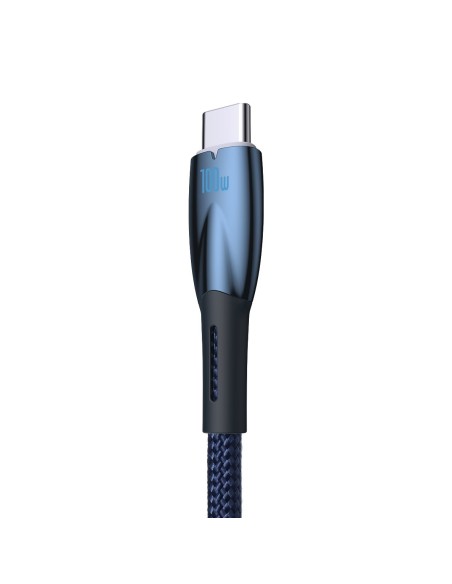 Blizgantis USB-A – USB-C greito įkrovimo laidas 1m – mėlynas
 
Blizgantis USB-A – USB-C greito įkrovimo laidas 1m – mėlynas