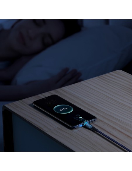Blizgantis USB-A – USB-C greito įkrovimo laidas 1m – mėlynas
 
Blizgantis USB-A – USB-C greito įkrovimo laidas 1m – mėlynas