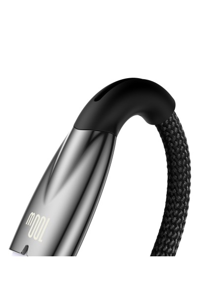 Blizgantis USB-A - USB-C greito įkrovimo laidas 2m - juodas
 
Blizgantis USB-A - USB-C greito įkrovimo laidas 2m - juodas