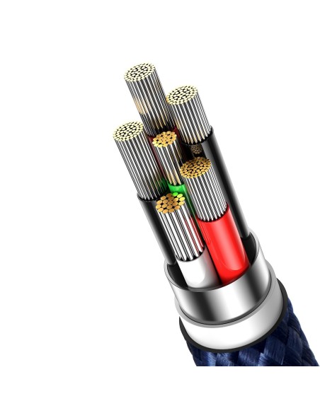 Blizgantis USB-A – USB-C greito įkrovimo laidas 2m – mėlynas
 
Blizgantis USB-A – USB-C greito įkrovimo laidas 2m – mėlynas