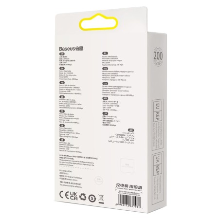 Blizgantis USB-A – USB-C greito įkrovimo laidas 2m – baltas
 
Blizgantis USB-A – USB-C greito įkrovimo laidas 2m – baltas