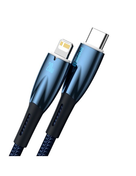 Glimmer USB-C – iPhone Lightning 2m greito įkrovimo laidas – mėlynas
 
Glimmer USB-C – iPhone Lightning 2m greito įkrovimo laidas – mėlynas