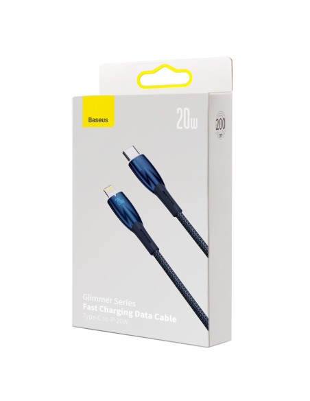 Glimmer USB-C – iPhone Lightning 2m greito įkrovimo laidas – mėlynas
 
Glimmer USB-C – iPhone Lightning 2m greito įkrovimo laidas – mėlynas