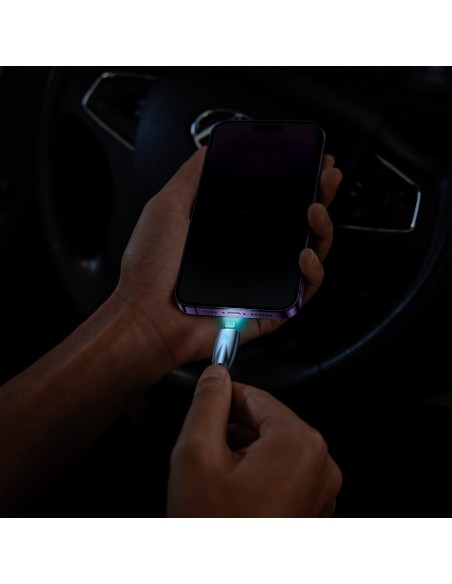 Glimmer USB-C – iPhone Lightning 2m greito įkrovimo laidas – mėlynas
 
Glimmer USB-C – iPhone Lightning 2m greito įkrovimo laidas – mėlynas