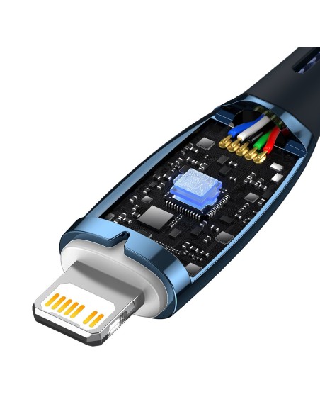 Glimmer USB-C – iPhone Lightning 2m greito įkrovimo laidas – mėlynas
 
Glimmer USB-C – iPhone Lightning 2m greito įkrovimo laidas – mėlynas