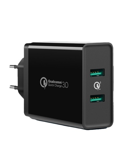 2x USB-A 36W QC3.0 telefono pakrovėjas - juodas
 
2x USB-A 36W QC3.0 telefono pakrovėjas - juodas