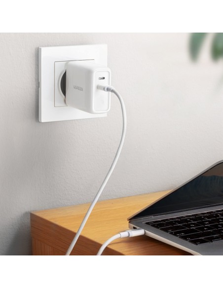 Mažas greitas telefono įkroviklis 2x USB-C PD 36W - baltas
 
Mažas greitas telefono įkroviklis 2x USB-C PD 36W - baltas