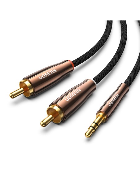 Kabelio garso varinė viela 3,5 mm mini lizdas - 2x RCA 2m
 
Kabelio garso varinė viela 3,5 mm mini lizdas - 2x RCA 2m