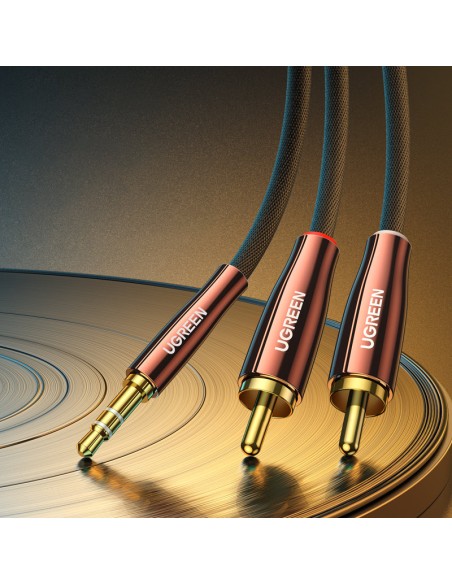 Kabelio garso varinė viela 3,5 mm mini lizdas - 2x RCA 2m
 
Kabelio garso varinė viela 3,5 mm mini lizdas - 2x RCA 2m