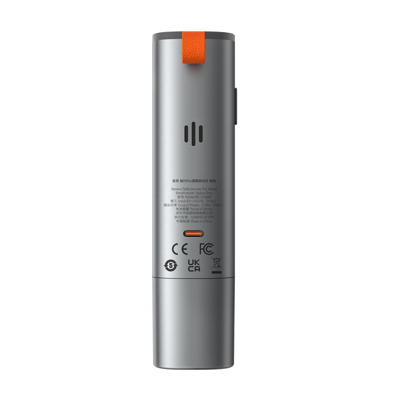 Elektroninis skaitmeninis alkotesteris Pro Series belaidis 470mAh – pilkas